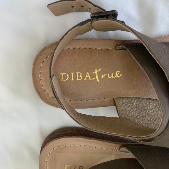 DibaTrue Leather sandals Ankle Strap, Size 8.5 - Picture 4 of 9